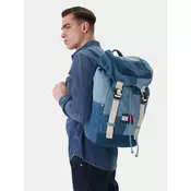 Nahrbtnik Tommy Jeans Tjm Denim Patchwork Backpack AM0AM14268 Modra