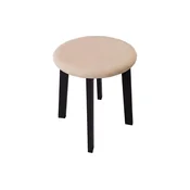 Tabure KUBE O 36 cm črna/bež