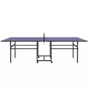 Homestar Zložljiva mizica za namizni tenis z kolesi 274x1525x755 cm modra