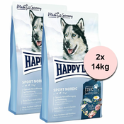Happy Dog Supreme Fit & Vital Sport Adult Nordic 2x14 kg