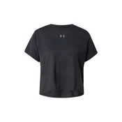 UNDER ARMOUR Funkcionalna majica Velocity črna/bela