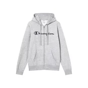 Champion Authentic Athletic Apparel Jopa na zadrgo siva/črna