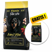 Fitmin FOR LIFE Adult Mini 12+3 kg BREZPLAČNO