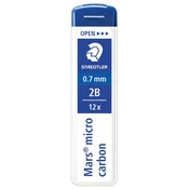 MINE 0,7MM 2B 1TUBA MARS MICRO CARBON STAEDTLER 250 07-2B