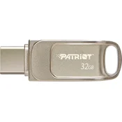 Patriot TAB T560/32GB/USB 3.2/USB-A + USB-C/Stříbrná