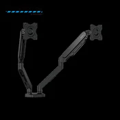 Nosac za dva monitora Fantech WorkStation ProMount MBD1 crni