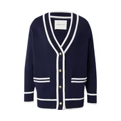 GANT Pletena jopa marine/bela