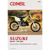Clymer Suzuki Rm250 1996-2002