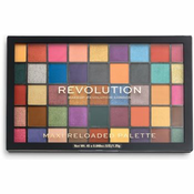 Makeup Revolution Maxi Reloaded Palette paleta pudrastih senčil za oči odtenek Dream Big 60,75 g