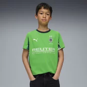 Puma Borussia Mönchengladbach 25/26 Away Jersey Youth, Green, Size 5-6Y, Clothing