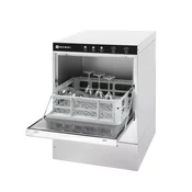 Pomivalni stroj za kozarce 40x40, elektromehansko upravljanje, HENDI, Budget Line, z odtočno črpalko, 230 V/2800 W, 470x510x(H)710 mm