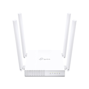 TP-LINK Bežicni ruter ARCHER C24 Wi-Fi AC750 433Mbps 300Mbps 1xWAN 4xLAN 3 antene beli