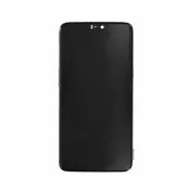 Steklo in LCD zaslon za OnePlus 6, originalno (OEM), črno