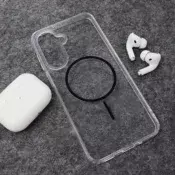 Maska Mag Case Clear Slim za Samsung A17 5G/ A175F crna