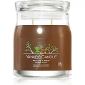 Yankee Candle Aromatična sveča Signature glass medium Praline & Birch 368 g