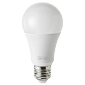 SOLHETTA LED sijalica E27 1521 lm, podesivog intenziteta/kugla opal bela