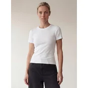 ARMIE Majica The Petra Slim-Fit T-shirt - White bela