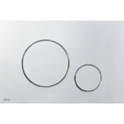 Alca Plast Kontrolni gumb Alcaplast TANKI KROMIRANI MAT (PAKET=25 KOSOV) M672