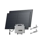 EcoFlow solarna elektrana za vrt / dvorište Stream (ravna podloga - mikroinverter + 2x520W solarni paneli)
