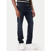 KARL LAGERFELD Jeans hlače 265501 500844 Mornarsko modra Slim Fit