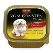 ANIMONDA hrana za pse Vom Feinsten Classic (okus: govedina in srce purana), 150g