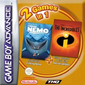 The Incredibles + Finding Nemo - igra v nemščini brez ovitka (GBA) - rabljeno