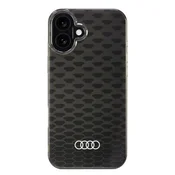 Audi AUDI IML VZOREC ZA ŠIV ZA MAGSAFE OVITEK ZA IPHONE 16 PLUS 6.7 ČRN, (21971721)
