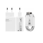 XIAOMI Punjac Mi 33W/ Combo Type-A + kabl Type C/ bela