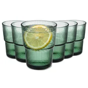 Orion Szklanki zielone VERDE 400 ml 6 szt.