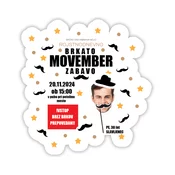Personal Personalizirana vabila 6 kos - Movember