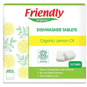 Tablete za perilicu posuda Friendly Organic - 25 komada, limun