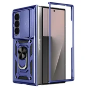 AVIZAR Ohišje za Samsung Galaxy Z Fold 7 z držalom za prstan in pokrovom kamere, Modra noč, (5000014200)