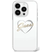 Guess GUHCP16XHCHGSPT iPhone 16 Pro Max 6.9 transparent hardcase IML Heart (GUHCP16XHCHGSPT)
