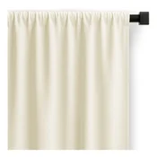 Slonokoščena zavesa za delno zatemnitev 140x250 cm Carli – Restilo