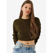 Bianco Lucci Pulover Pullover kaki