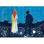BlueBird - Puzzle Edvard Munch - Two People: The Lonely Ones, 1899 - 1 000 kosov