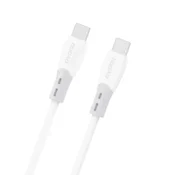 DUDAO Silikonski pleteni kabel USB-C L25SC 60W 1m - bel
