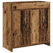vidaXL Kopalniški kabinet pod umivalnikom Star les 78,5 x 37,5 x 81 cm