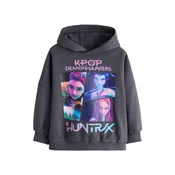 Next Majica K-Pop Demon Hunters modra/svetlo modra/temno siva/neonsko roza