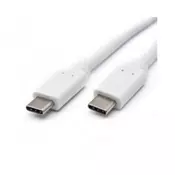 Kabl USB 3.1 Tip C M/M 1m beli