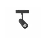 DAWN 26 - 035 Magnetic slim LED reflektor, 6W, 3000K, 24°, 48V DC, Crni
