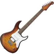 Yamaha Pacifica 212V QM Tobacco Brown Sunburst Električna kitara (Kot novo)