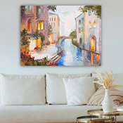 Wallity Dekorativna slika na platnu, 70x100cm, Šarena