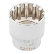 slomart NEO TOOLS Spline nasadni ključ 1/2, 32 mm