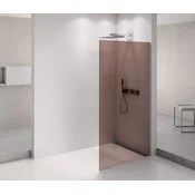 POLYSAN ARCHITEX CHROM Elegantna Kopalniška Sprchová Zasteklitev 962mm, Marron Steklo