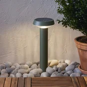 STAR TRADING LED-sončna svetilka Casa za zabijanje v zemljo, zelena, višina 45 cm - Sodobni - Plastika