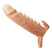 Pretty Love Emmitt Penis Sleeve with Ribbed Design Nude
