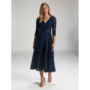 Swing Cocktail obleka 5AE29100 Mornarsko modra Regular Fit