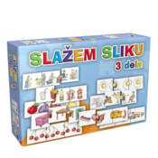 PIKOM Edukativna igracka Slažem sliku, 3 dela