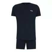 FILA Kratka pižama  marine / rdeča / bela